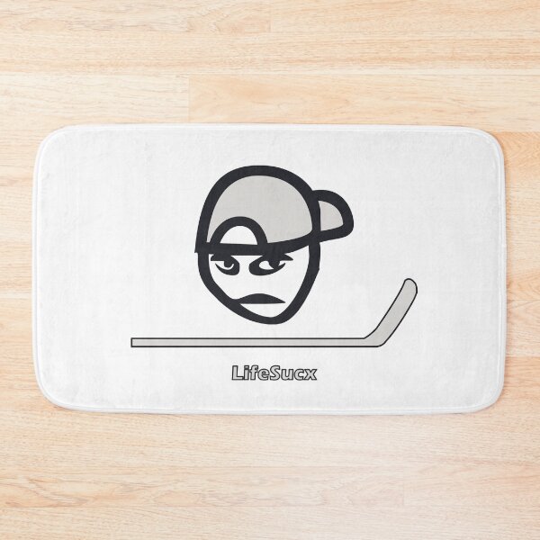 Item preview, Los Angeles Kings Colors - LifeSucx Angry Guy designed and sold by LifeSucx.