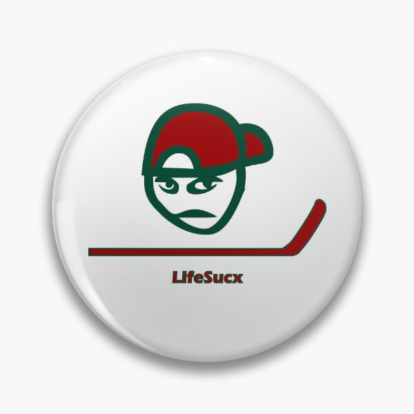 Item preview, Minnesota Wild Colors - LifeSucx Angry Guy designed and sold by LifeSucx.
