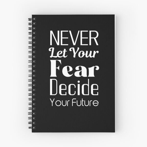 Item preview, Never let your fear decide your future  designed and sold by Shahd  Design.