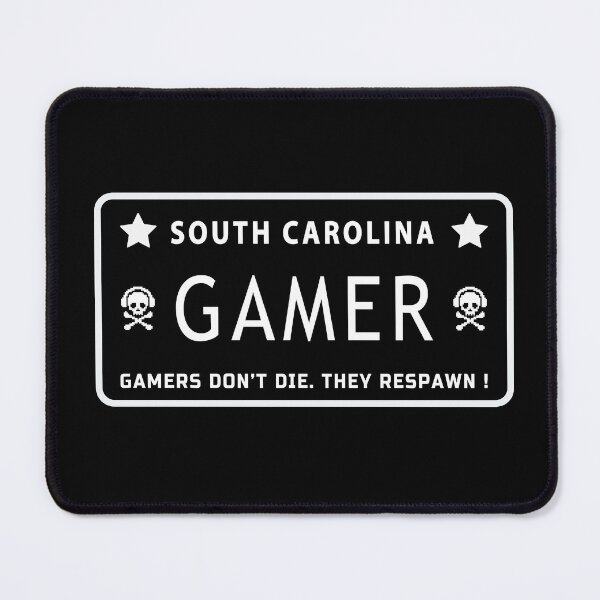 Item preview, Gaming Sayings. Gamers dont die, they respawn. South Carolina Gamer designed and sold by Sky-99.