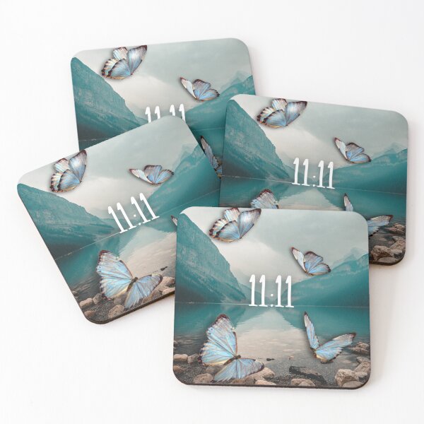 Item preview,  11:11 Butterflies Mountains designed and sold by ThatZenLife.
