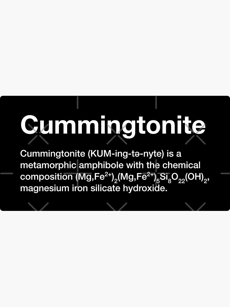Cummingtonite funny rock by science-gifts