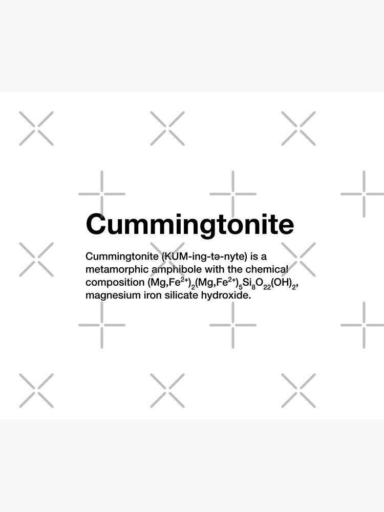 Cummingtonite funny rock (Inverted) by science-gifts