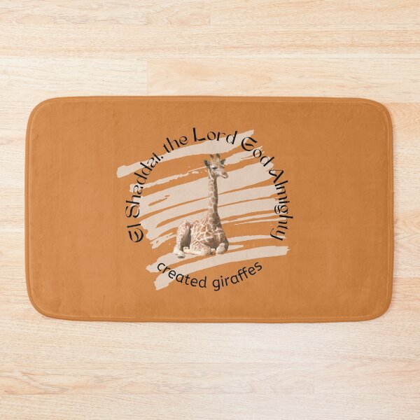 Item preview, El Shaddai and giraffes designed and sold by Kid-Genius.