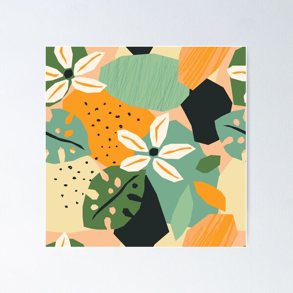 Item preview, Hawaiian Floral Pattern designed and sold by antevasinart.