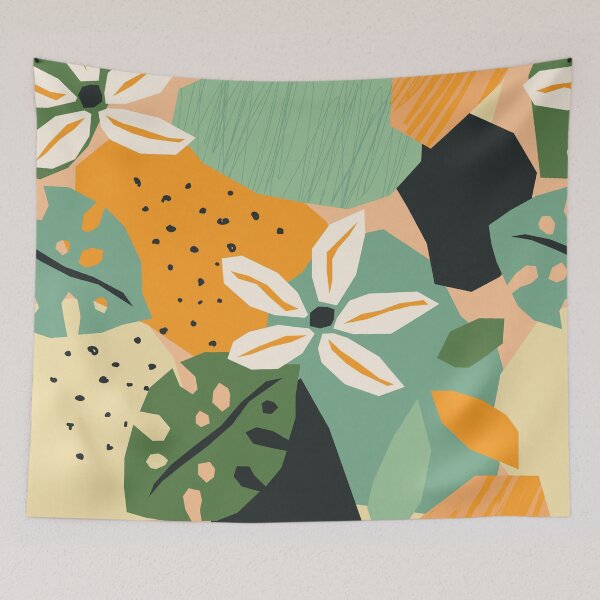 Item preview, Hawaiian Floral Pattern designed and sold by antevasinart.