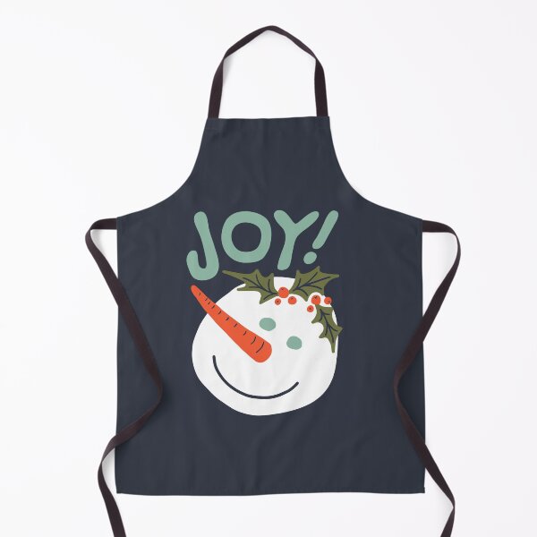 Item preview, Happy Snowman Christmas Holiday Holly Berry Leaf Red Green Aqua Dark Blue Joy Snow Leaves Berries  designed and sold by victoriabdesign.