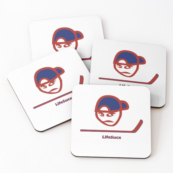 Item preview, Montreal Canadiens Colors - LifeSucx Angry Guy designed and sold by LifeSucx.