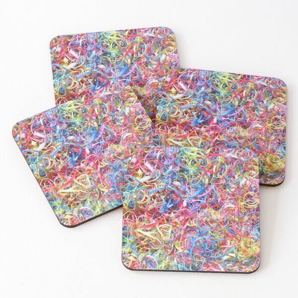 Item preview, Multicolored elastics designed and sold by FlamboyanteBlue.