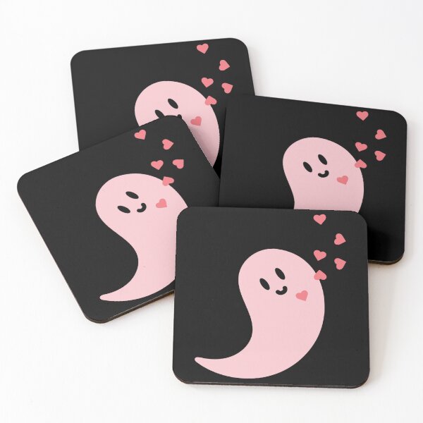 Item preview, Cute Kawaii Halloween Ghost in Love - Kawaii Halloween designed and sold by WisdomInspired.