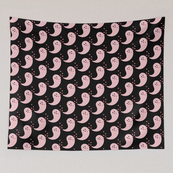 Item preview, Cute Kawaii Halloween Ghost in Love - Kawaii Halloween designed and sold by WisdomInspired.
