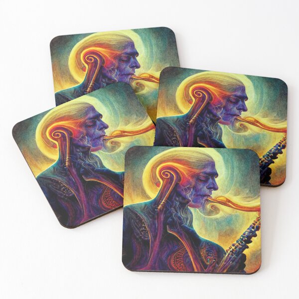Item preview, Man playing a Clarinet - best selling  designed and sold by Aditya Bhole.