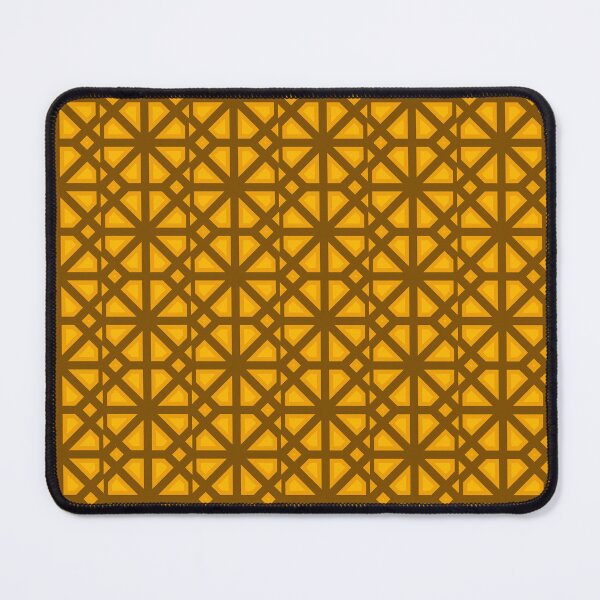 Item preview, Orange Tessellation Pattern Crochet Design,  designed and sold by Mindi Maxine.
