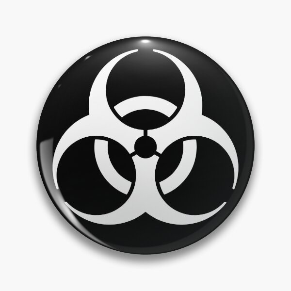 Item preview, Toxic Biohazard Zombie Logo designed and sold by DesireeNeves.