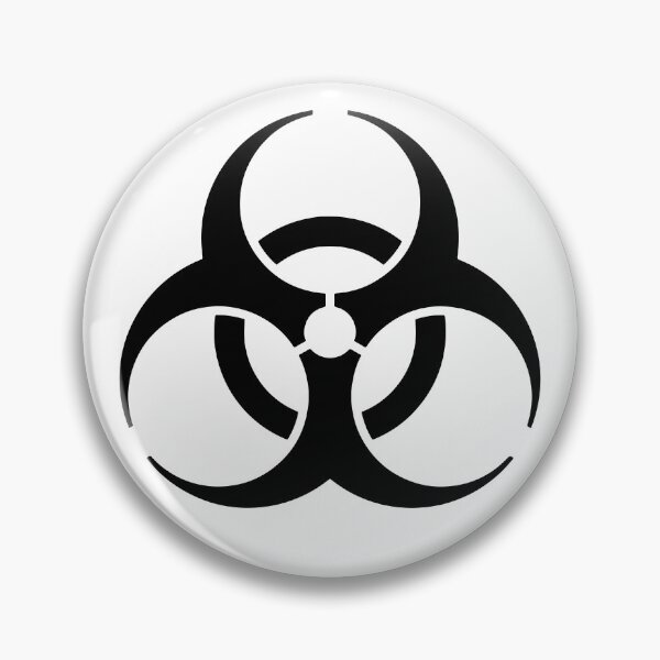 Item preview, Toxic Biohazard Zombie Logo designed and sold by DesireeNeves.