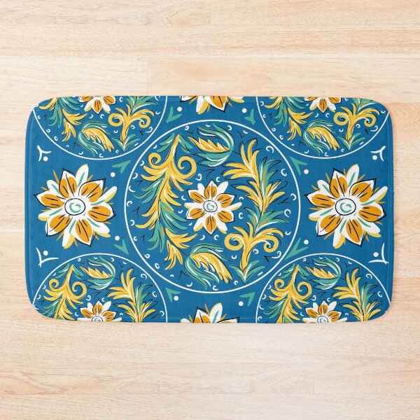 Item preview, Sicilian Tiling Blu designed and sold by PerlaDesignArt.