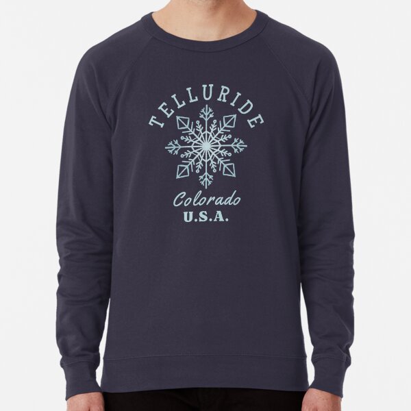 Telluride Sweatshirt, Trendy Preppy Sweatshirt, College Crewneck Sweatshirt