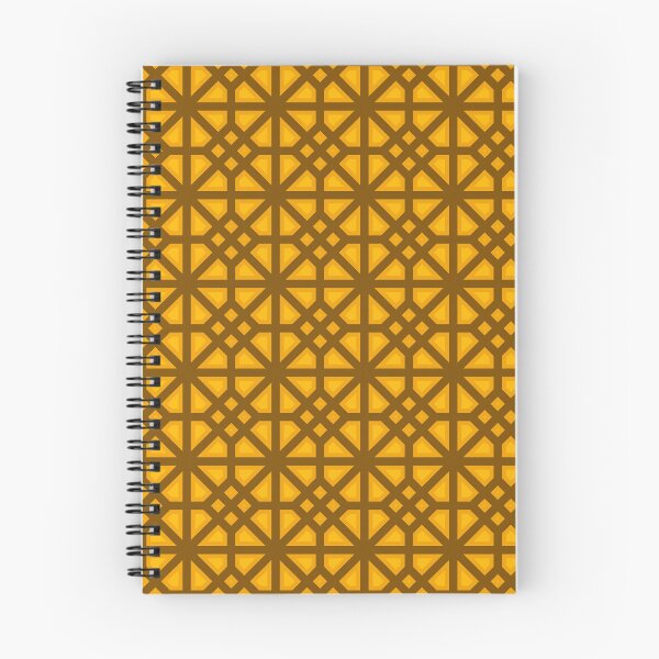 Aperçu de l'œuvre Motif de tessellation orange Crochet Design Losanges créée et vendue par Mindi Maxine.