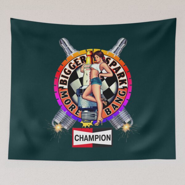 Item preview, Champion Spark Plug            designed and sold by BellaMostore.