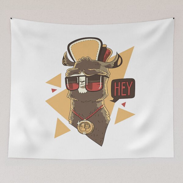 Item preview, Hey Number One Llama  designed and sold by Tema EL.