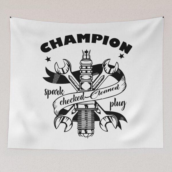 Item preview, Champion Spark Plug       designed and sold by BellaMostore.
