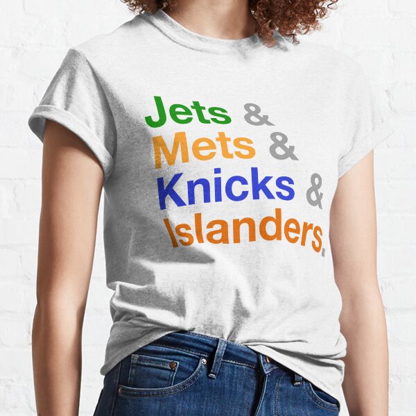 New York Sports Teams T-Shirt Giants Jets Yankees Mets Knicks