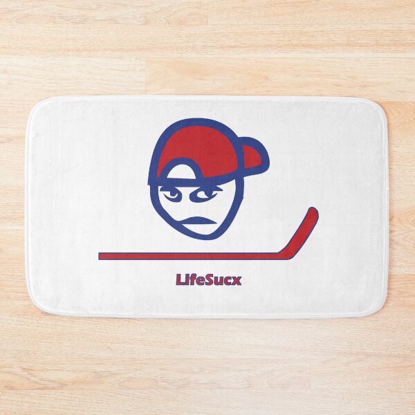 Item preview, New York Rangers Colors - LifeSucx Angry Guy designed and sold by LifeSucx.