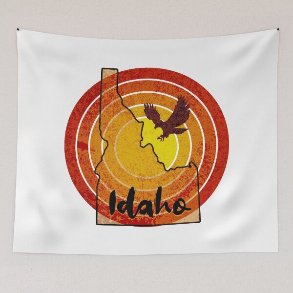 Item preview, Idaho Sunset with landing eagle T-Shirt designed and sold by Rich Summers Art.