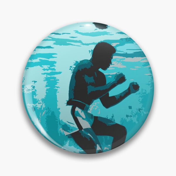 Item preview, Muhammad Ali Underwater Boxing designed and sold by RatTrapTees.