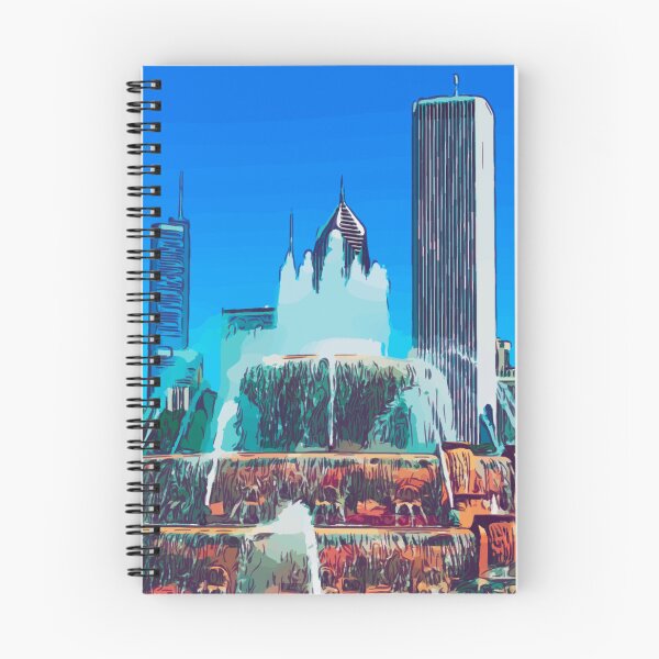 Item preview, Buckingham Fountain Chicago Illinois Color Noir designed and sold by HeatherAP.