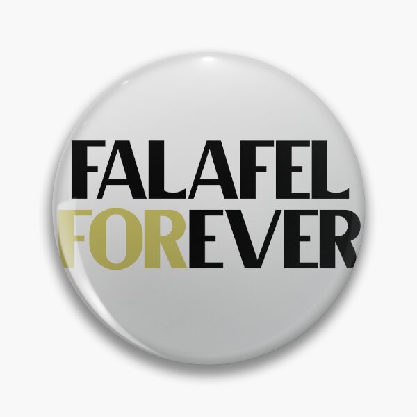 Item preview, Falafel Forever - Bold Black Text designed and sold by Chubuter.