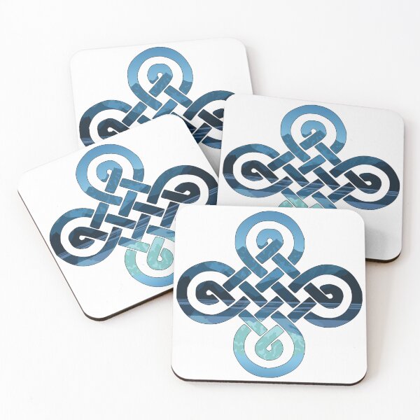 Item preview, Mountains Reflected On Water Celtic Knot designed and sold by damonasplace.