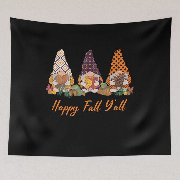 Item preview, Happy Fall y' All Gnomes happy thanksgiving designed and sold by CHday.