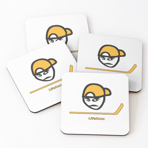 Item preview, Pittsburgh Penguins Colors - LifeSucx Angry Guy designed and sold by LifeSucx.