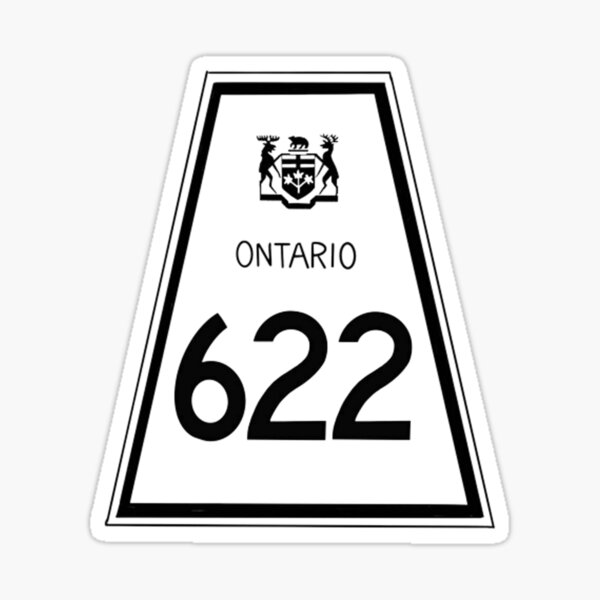 Atikokan Highway 622 Sticker