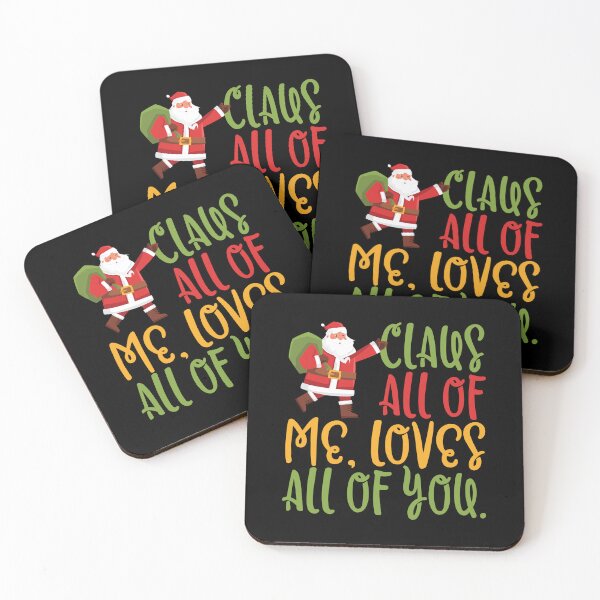 Item preview, Claus All Of Me Loves All Of You Santa Funny Christmas Lyric Pun designed and sold by PunnyLyrics.