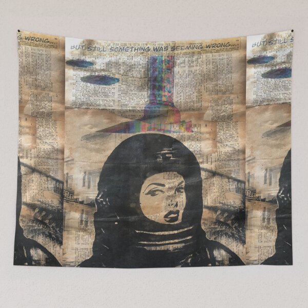 Item preview, Ufo Invasion | Graffiti wall | Pop art | Street-art aesthetics designed and sold by CiceroSpin.