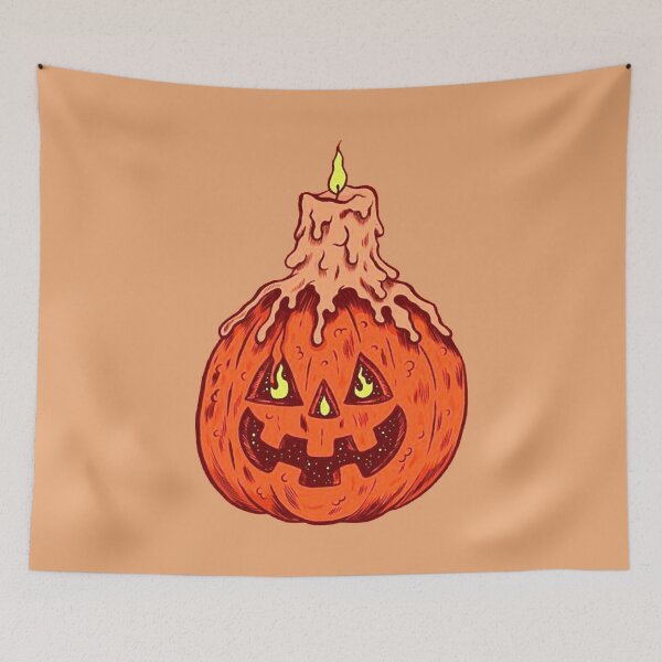 Item preview, pumpkin candle designed and sold by si3iy.
