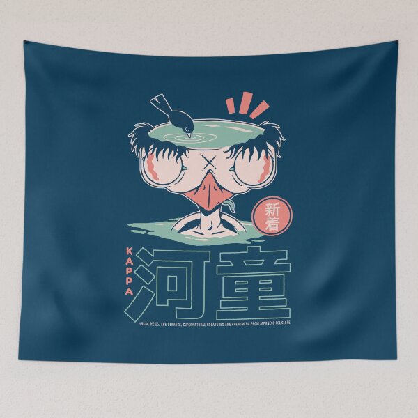 Artikelvorschau, Kappa japanischer Yokai entworfen und verkauft von bennetthuskers.