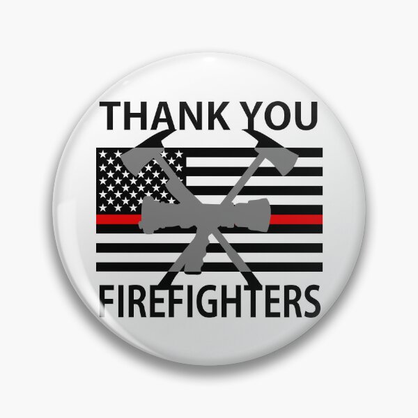 Item preview, Thank you firefighters drawing designed and sold by Blondiabshop.