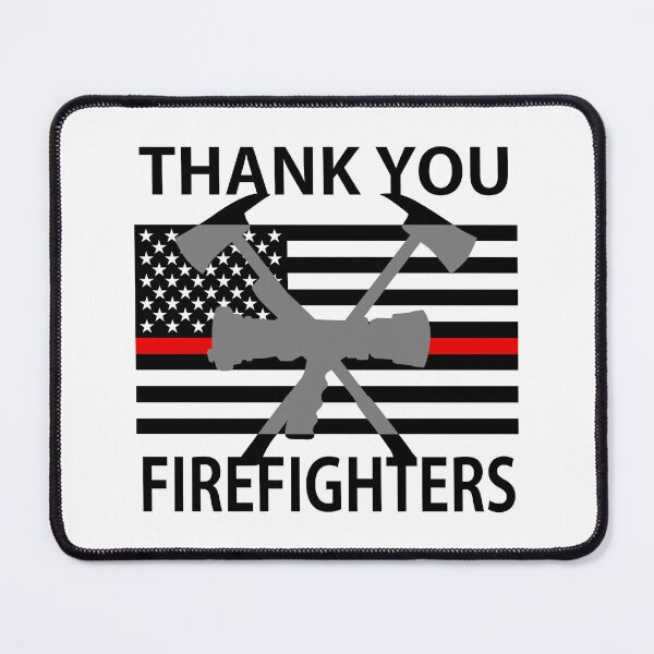 Item preview, Thank you firefighters drawing designed and sold by Blondiabshop.