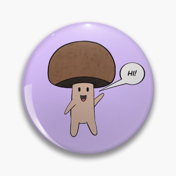 Item preview, Mini Portobello Says Hello  designed and sold by Growing-Anew.