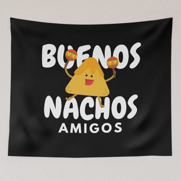 Item preview, Buenos Nachos Amigos - buenas noches or buenos dias - variations of Spanish greetings  designed and sold by ALLURE-minimal.