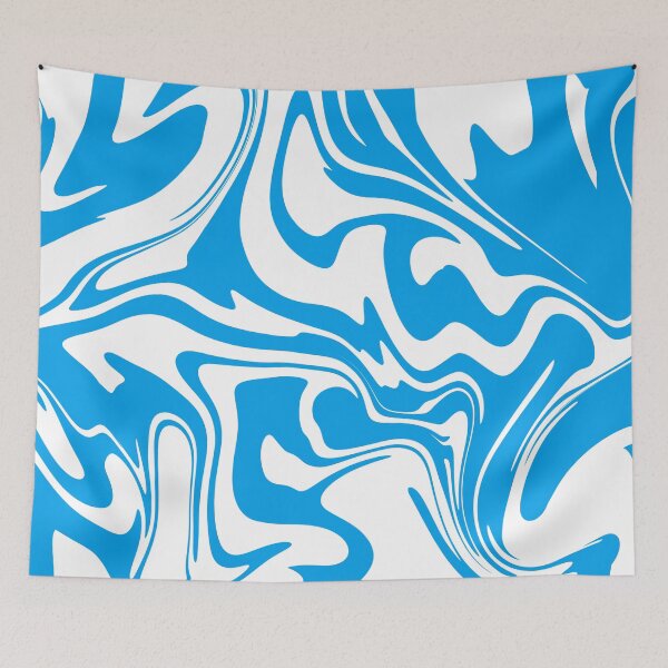 Item preview, Light Blue Swirl Print designed and sold by ellebackup.