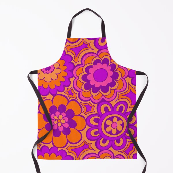 Item preview, 239 Seventies Flowers pink designed and sold by Cressidacarr.