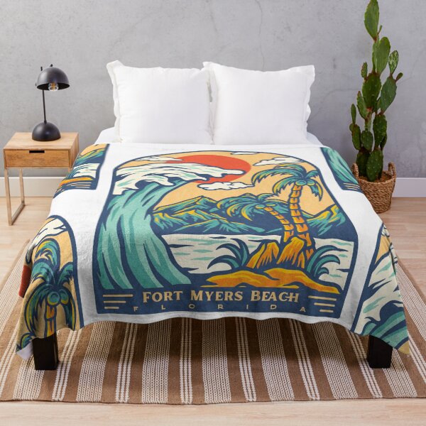 Item preview, Fort Myers Beach Palm Sun designed and sold by LanikaiBeach.