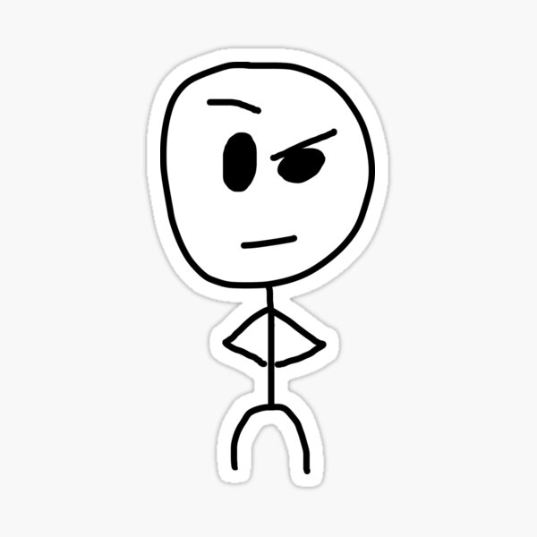 Funny stickman | Sticker