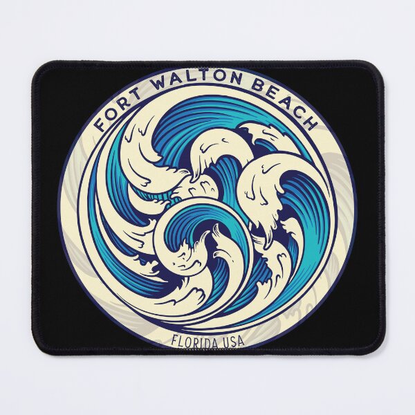 Item preview, Fort Walton Beach Waves designed and sold by LanikaiBeach.