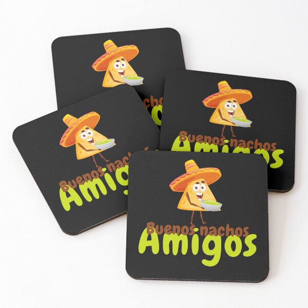 Item preview, Buenos Nachos Amigos - buenas noches or buenos dias - variations of Spanish greetings  designed and sold by ALLURE-minimal.