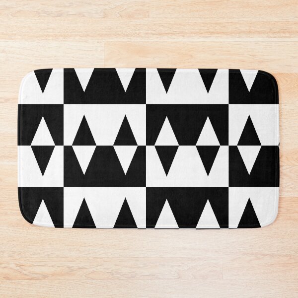 Item preview, black and white triangles 6 designed and sold by SandraLSherrill.